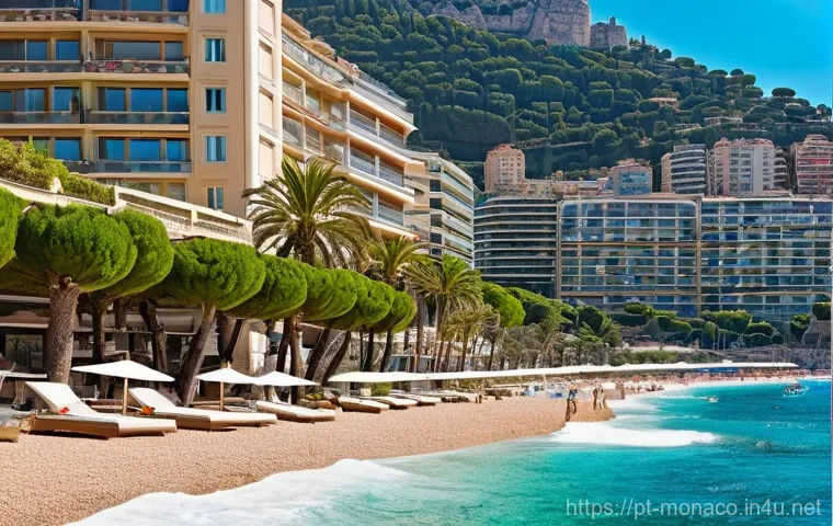 모나코에서 가장 비싼 부동산 목록 - **Prompt:** A vibrant, luxurious scene in Monaco's Carré d'Or. The iconic Monte-Carlo Casino stands ...